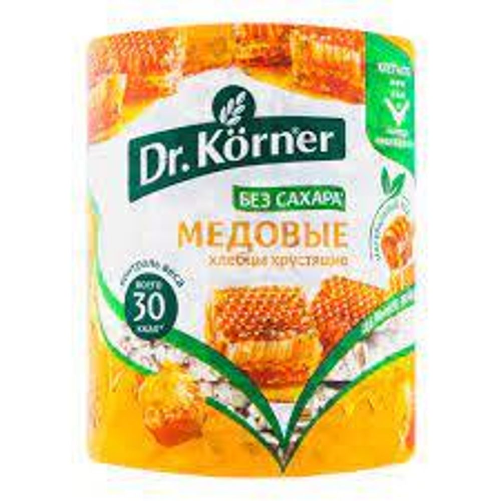 Dr.Korner Хлебцы Хрустящие Медовые 100г