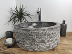 Раковина из мрамора Drum Black Marmo DM-60207 45*45*17