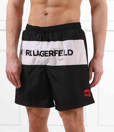 Шорты для плавания ikonik 2.0 Karl Lagerfeld - черный(231M2205)