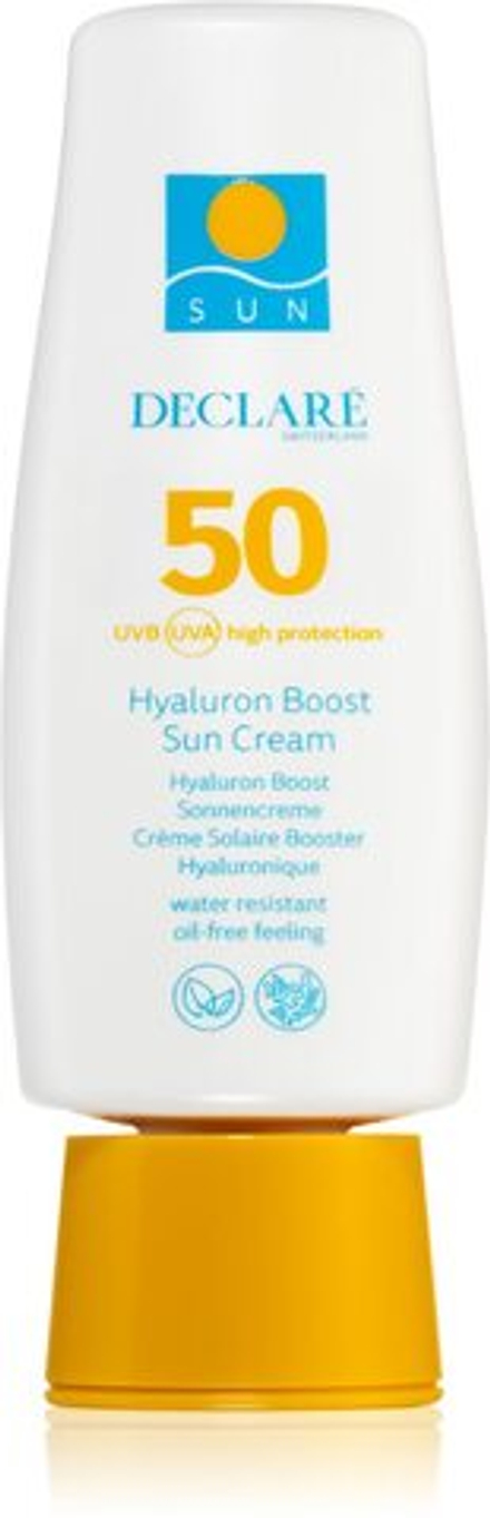 Declare Hyaluron Boost Sun - увлажняющий солнцезащитный крем SPF 50 /   100  ml  / GTIN 9007867118023