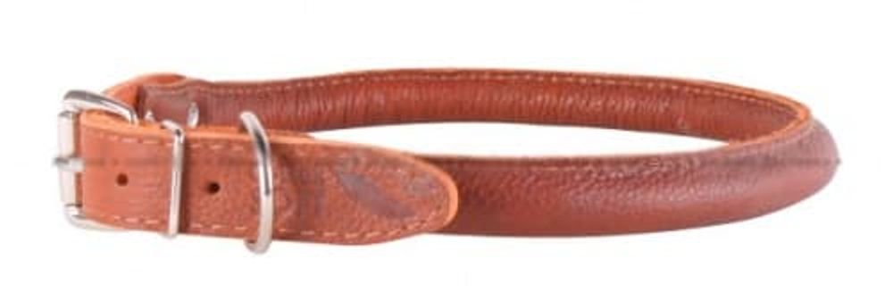 Ошейник "CoLLaR SOFT" для длинношерстных собак коричневый (ширина 9мм, длина 18-21 см)