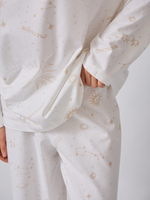 Пижама с брюками и лонгсливом "Зодиак"