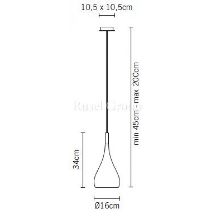 Подвесной светильник Fabbian Bijou D75 A05 15