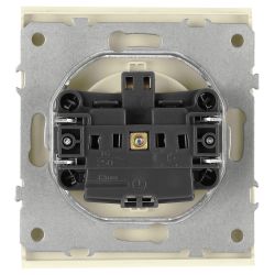 Розетка ЭРА Arktik 16-2101-02 с заземлением 2P+E Schuko 16А-250В слоновая кость | Эра Arktik