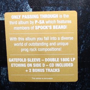 Pattern-Seeking Animals / Only Passing Through (2LP+CD)