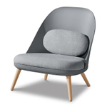 Кресло RX-12W серое HE512-10 ( Joanna)