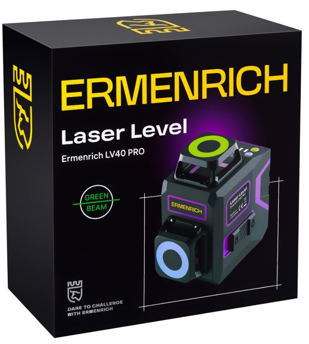 Уровень лазерный Ermenrich 84633