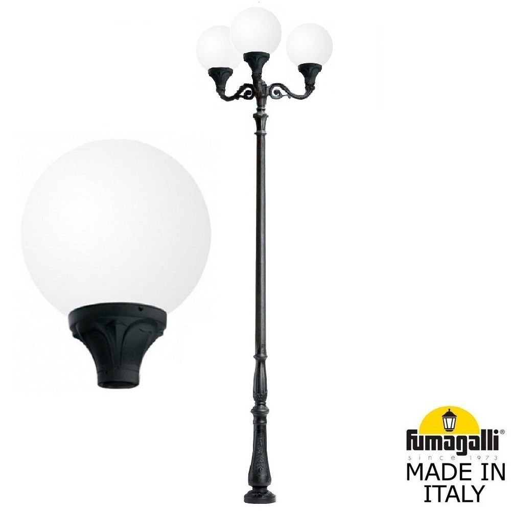 Парковый фонарь Fumagalli GLOBE 400 G40.208.M30.AYE27