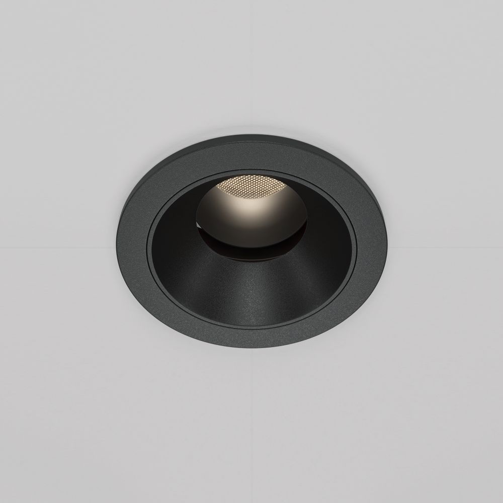 Светильник встраиваемый светодиодный Maytoni Wise DL057-7W4K-B