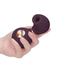 Фиолетовый клиторальный вакуум-волновой массажер Irresistible Invincible (Цвет: фиолетовый)