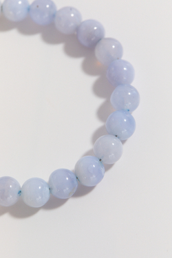 Браслет BLISS из голубого агата