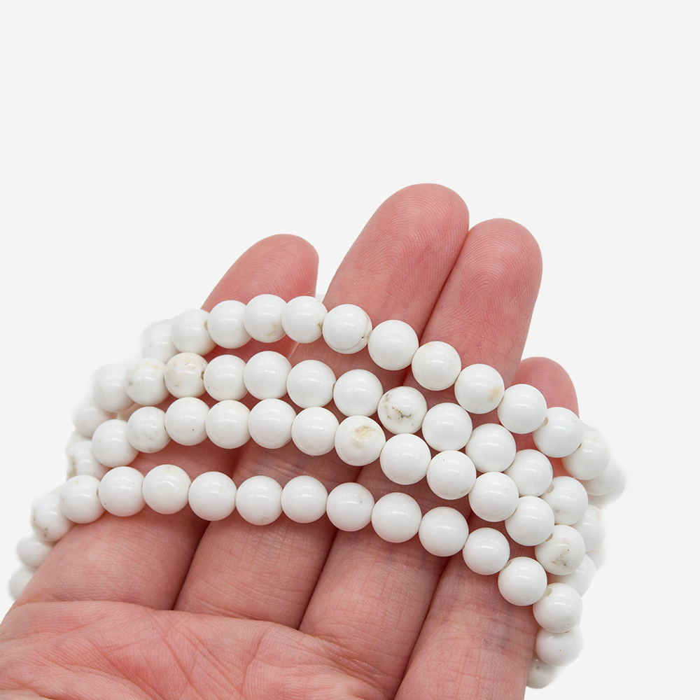 Говлит натуральный, 6,5мм, шар