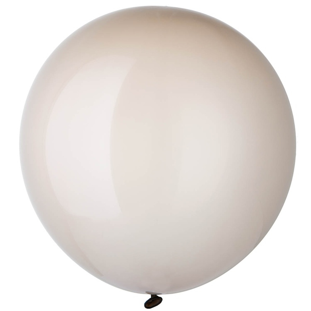 Шар латексный Экстра Кристалл 61 см (Серый)