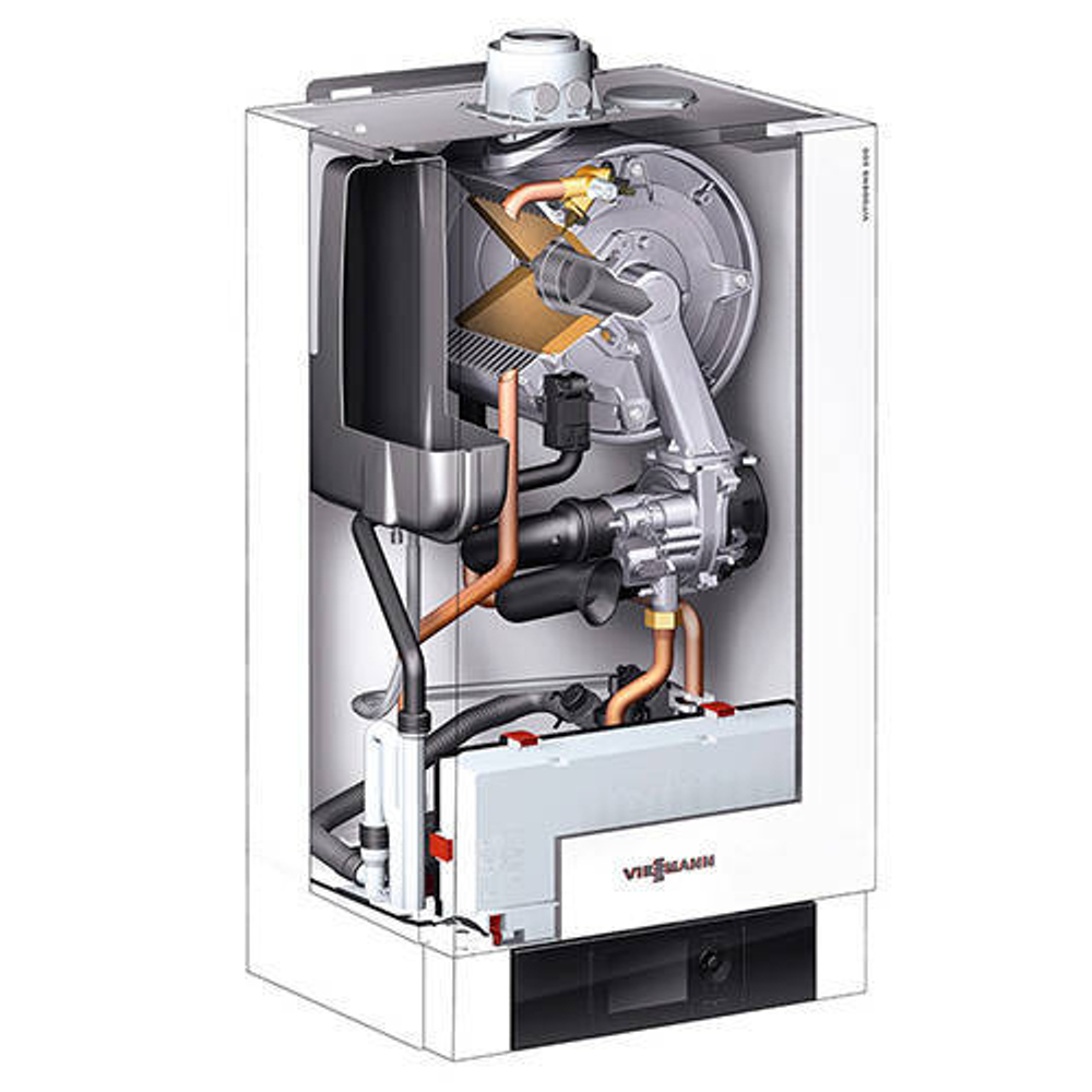 Котел газовый конденсационный Viessmann Vitodens 200-W B2KB - 35 кВт (двухконтурный)