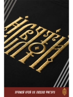 Футболка с вышивкой черная Несвятой