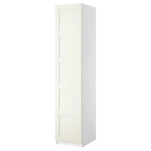 Гардероб - IKEA PAX/BERGSBO/ ПАКС/БЕРГСБУ ИКЕА, 50x60x236 см, белый
