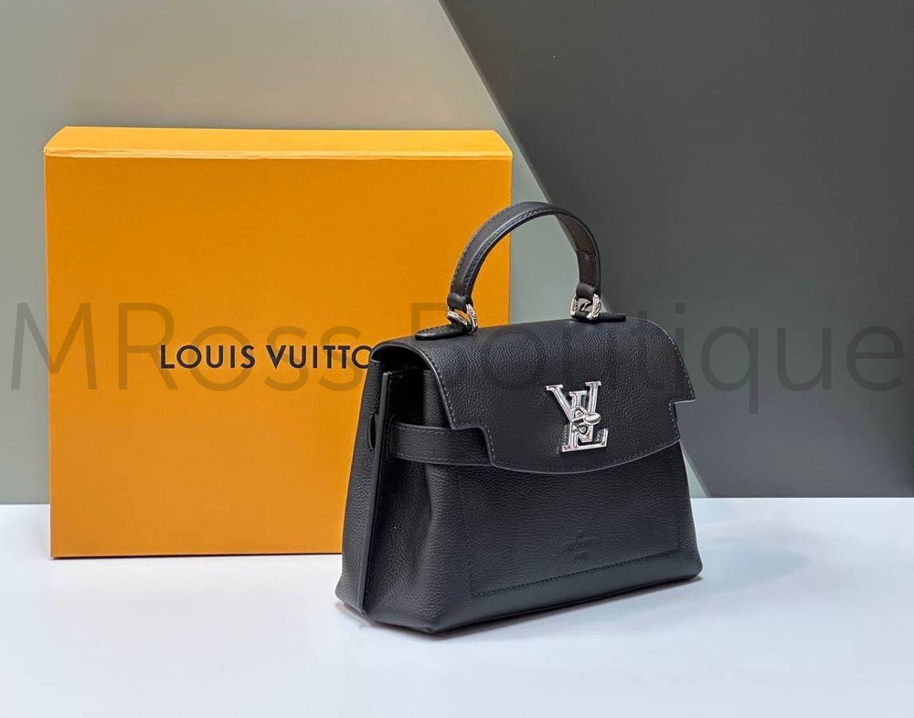 Черная сумка Lockme Ever Mini Louis Vuitton