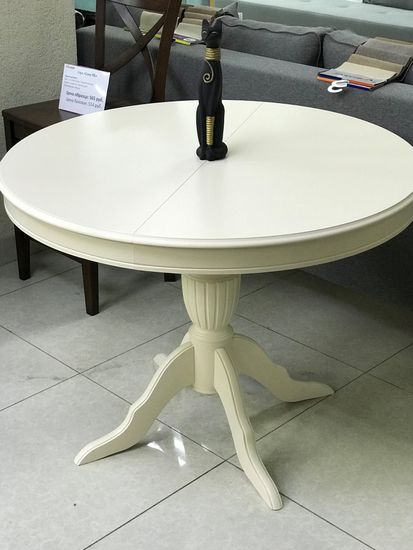 Стол Эдельвейс К 1000 (дуб/тон Венге)