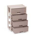 КОМОД КОЛОРИТ 4-Х СЕКЦИОН. ШИРОКИЙ БЕЖЕВЫЙ АРТ.М8759