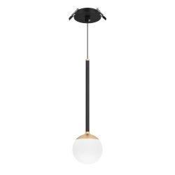 Светильник SP-BEADS-HANG-BUILT-T-R100-8W Warm3000 (BK-GD, 180 deg, 230V) (Arlight, IP20 Металл, 5 лет) 056420