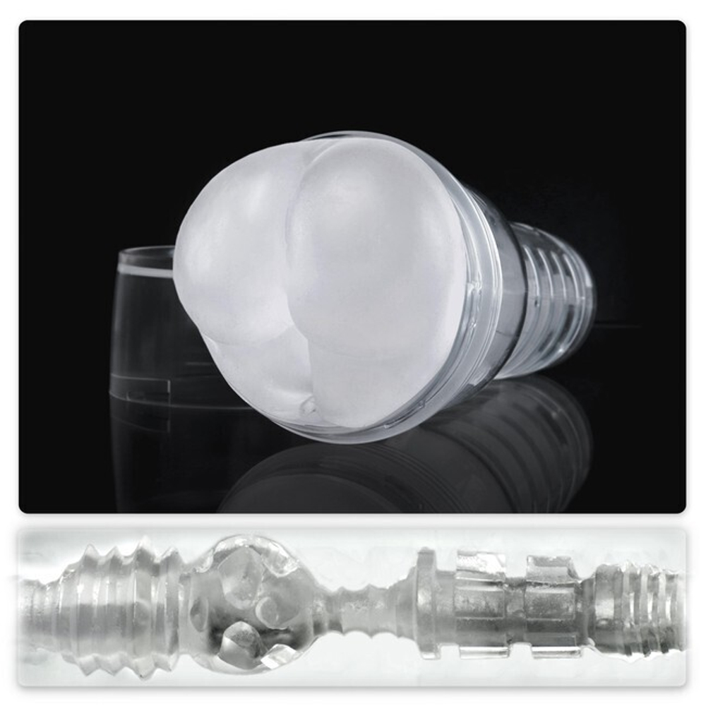 Fleshjack мастурбатор Ice Jack Ass Crystal (анус) (Цвет: прозрачный)