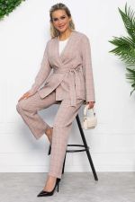 Костюм Поцелуй удачи (бежевый) К13542-1М LT Collection