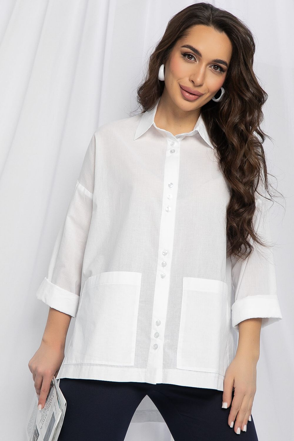 Рубашка Безупречный вкус (белая) Б13089-29М LT Collection