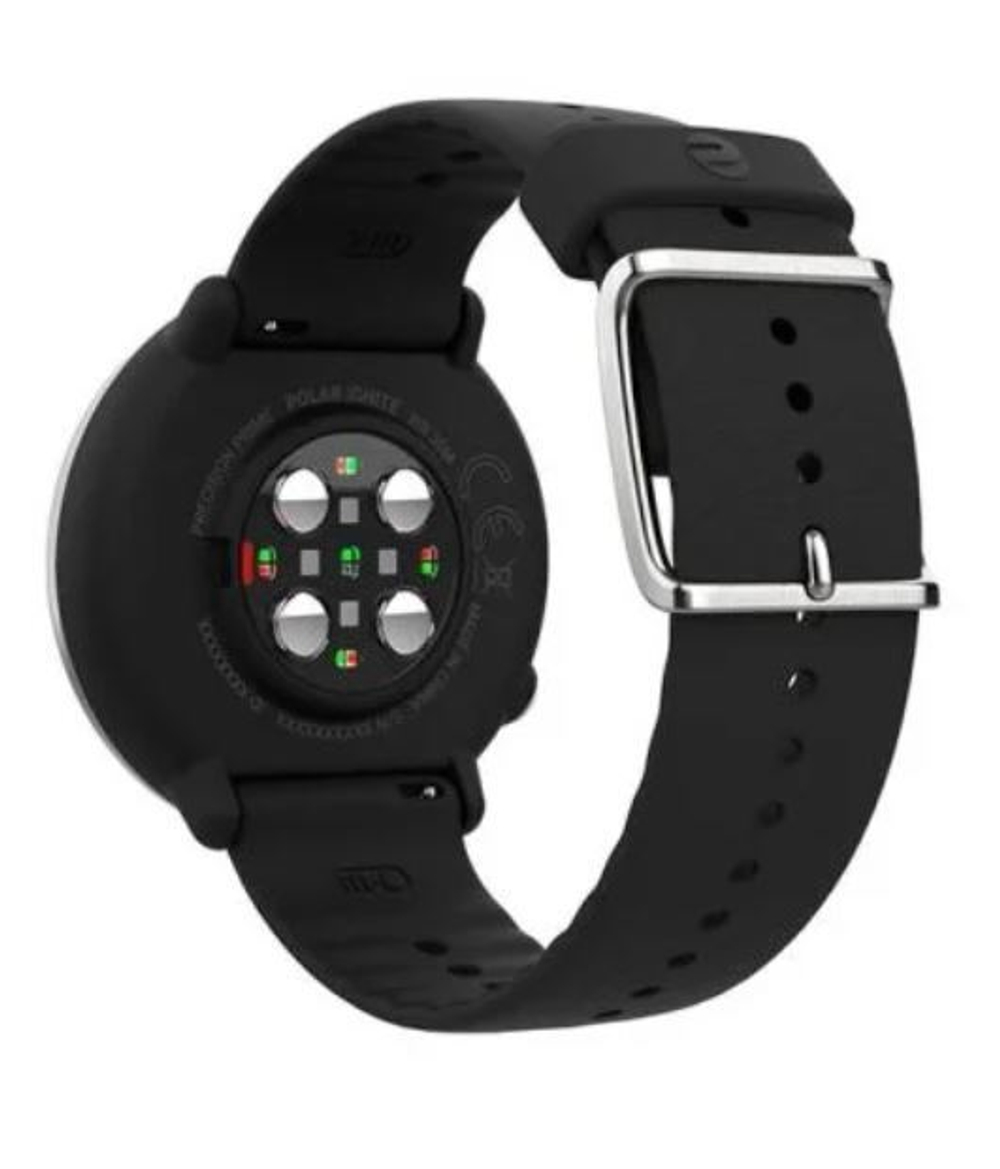 Мультиспортивные часы пульсометр Polar Ignite Black-Silver S