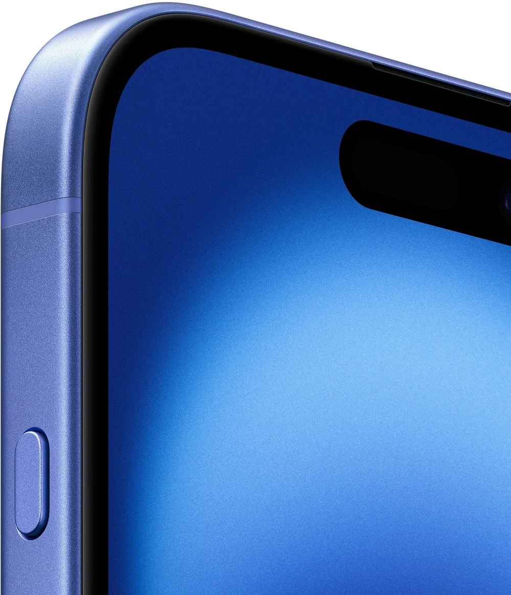 Смартфон Apple iPhone 16 128gb, Ultramarine, sim+esim, ультрамарин