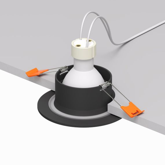 Встраиваемый светильник Denkirs Facet DK3016-BK