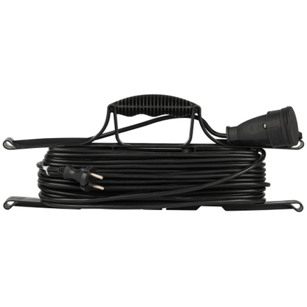 Удлинитель силовой ЭРА GREEN LINE FR-10-20m Greenline на рамке 1 розетка без заземления 20м ПВС 2x1мм2