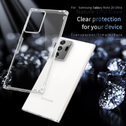 Прозрачный силиконовый чехол Nillkin Nature Pro для Samsung Galaxy Note 20 Ultra