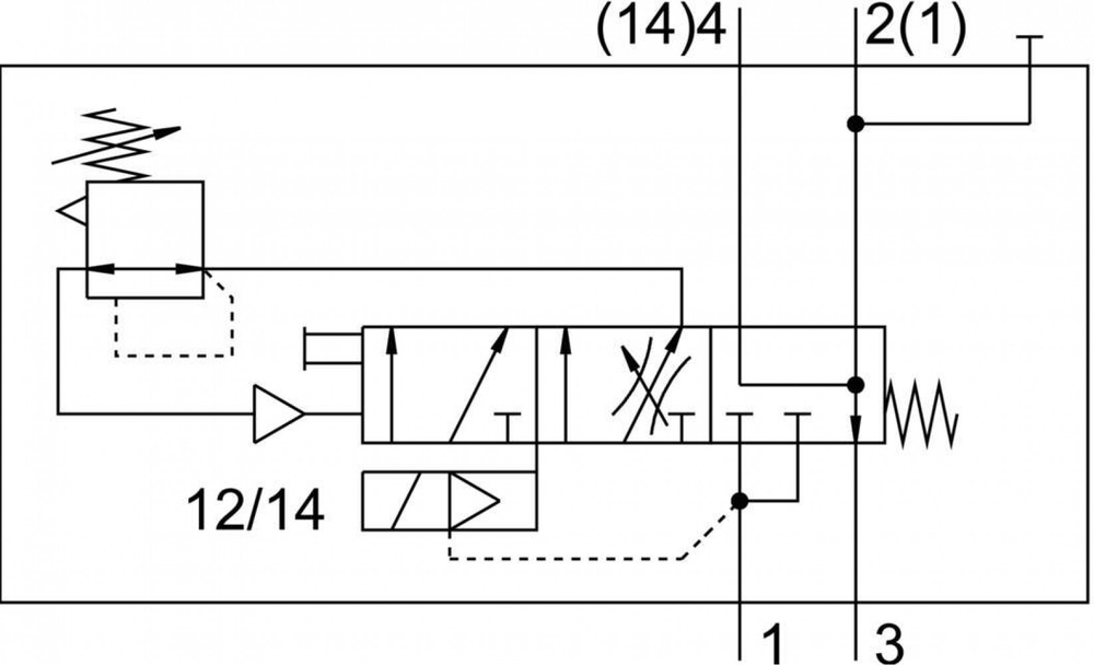 VABF-S6-1-P5A4-G12-4-1 Клапан плавного пуска