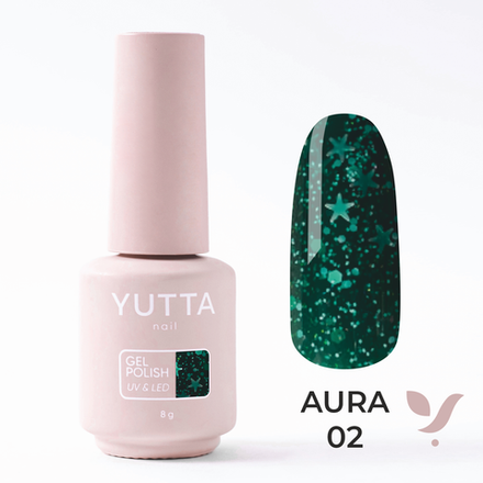 Yutta, Гель-лак Aura 02, 8g