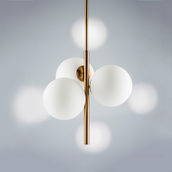 815031 Люстра CROCO 3х40W E14 ЛАТУНЬ