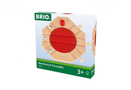 Деревянная железная дорога Brio World - Механический перекрёсток деревянной ж/д Brio - Брио 33361