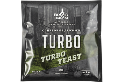Спиртовые дрожжи Bragman "Turbo", 115г