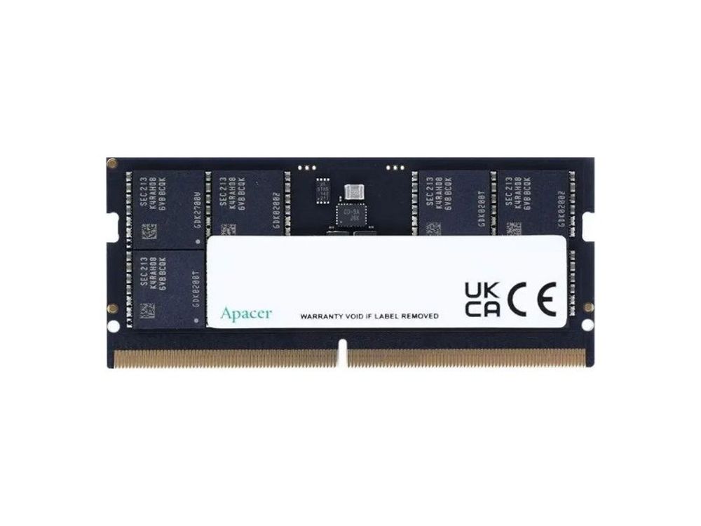 Оперативная память Apacer FS.16G2C.PKH, DDR5 1х 16ГБ 5600 МГц, SODIMM, RTL