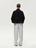 Толстовка One Two Drawstring Half-Zipped черная