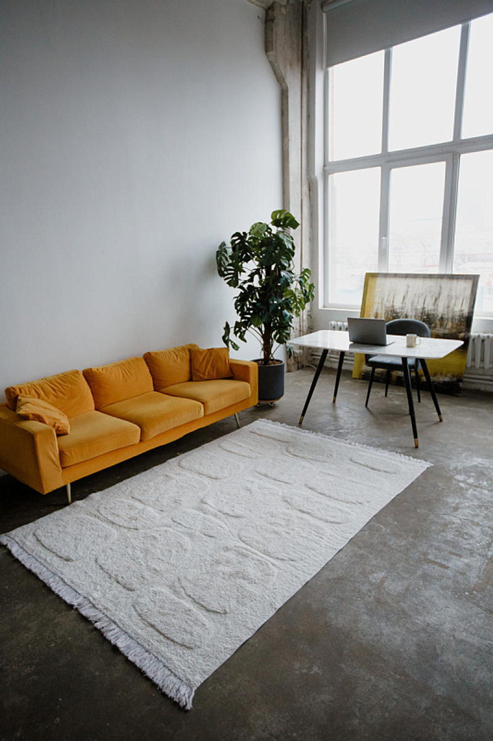 Хлопковый ковер Lillaland BUSHONG 120х180 см