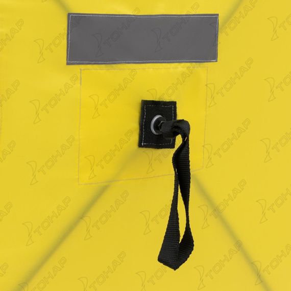 Палатка зимняя Куб 1,8х1,8 yellow/gray (HS-ISC-180YG) Helios