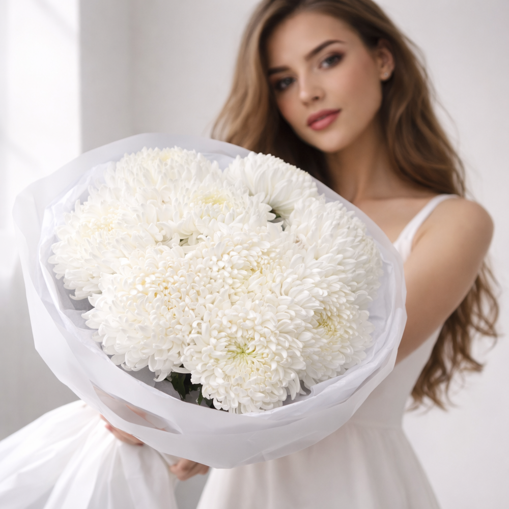 Букет «Белоснежное утро»