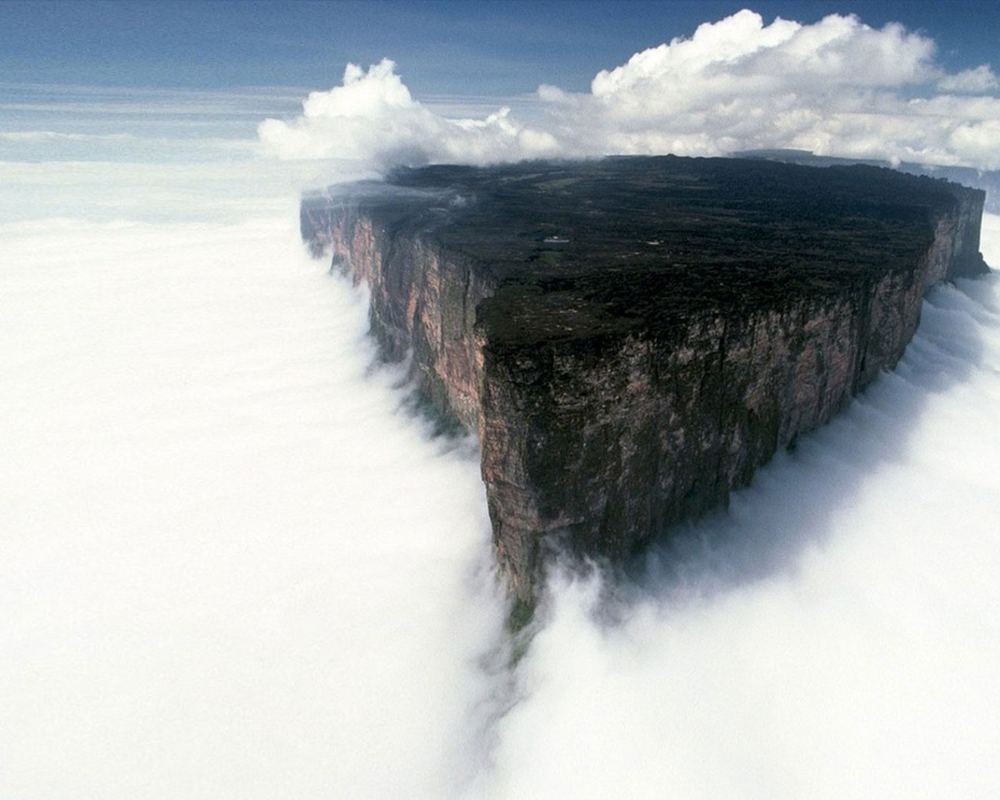 Природные чудеса Мира. Гора Рорайма.