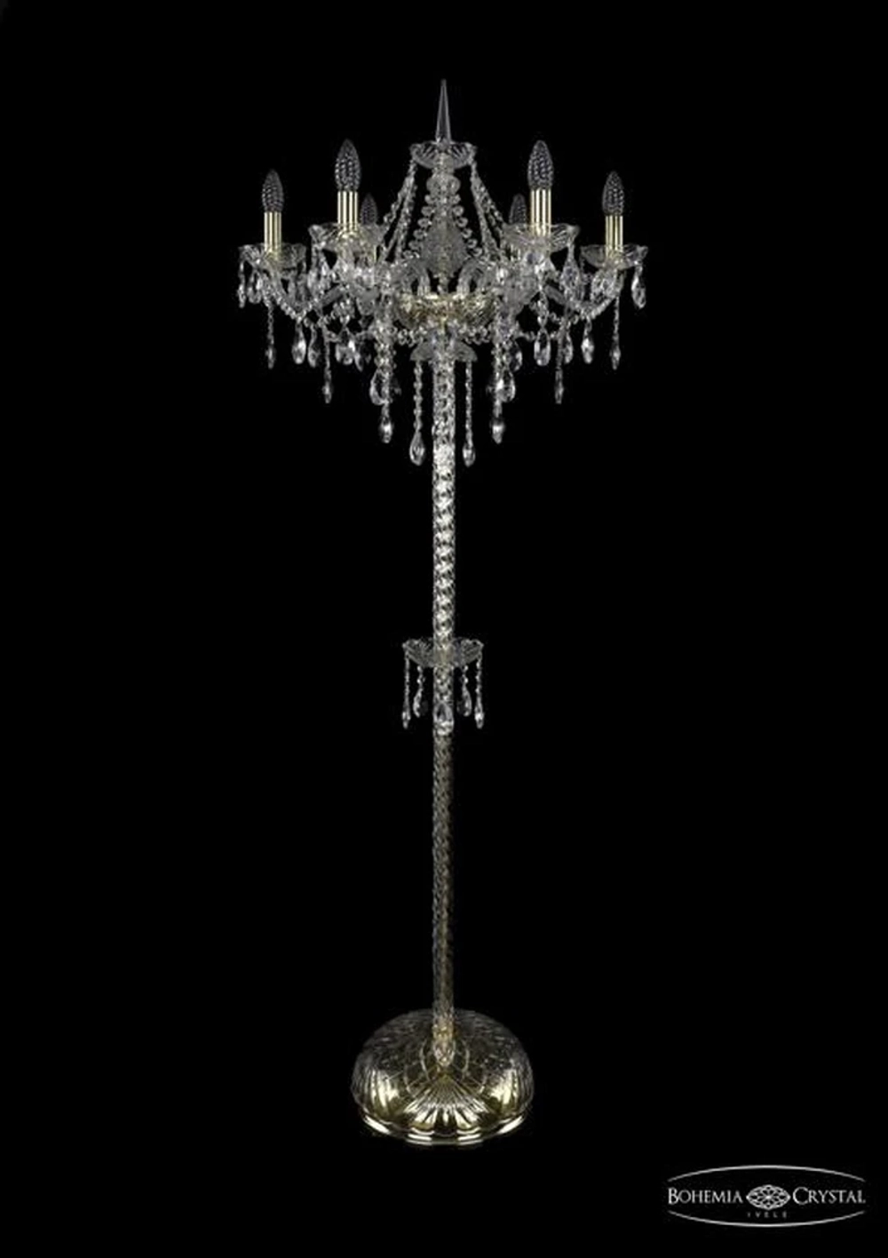 Торшер Bohemia Ivele 1415T2/6/200-160/G