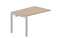 стол Polo 1180х780х750мм (меламиновый аутлет) - приставной элемент