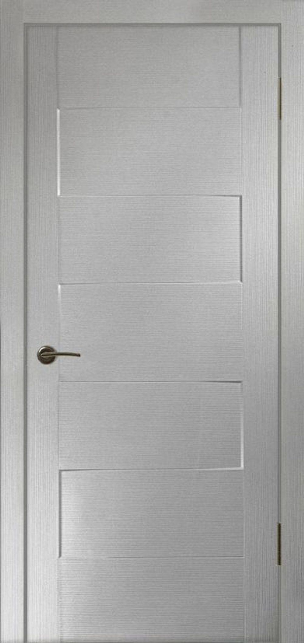 Дверь межкомнатная Пион Ламинатин серый глухое полотно