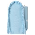 Пенал-косметичка ЮНЛАНДИЯ, 2 отделения, полиэстер, "Heart", мятный, 21х6х9 см, 270257