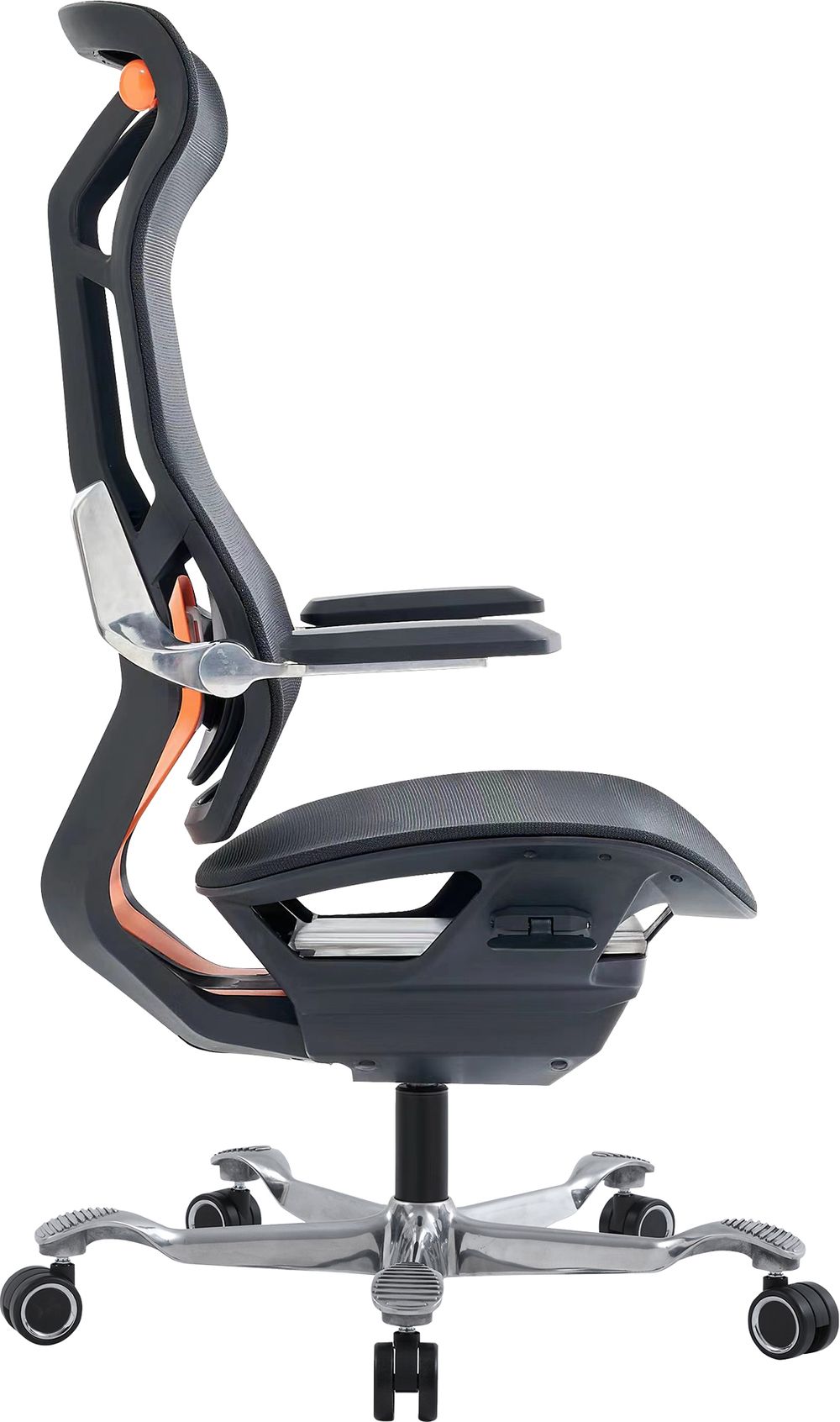 Эргономичное кресло Everprof Atom Black Сетка Черный