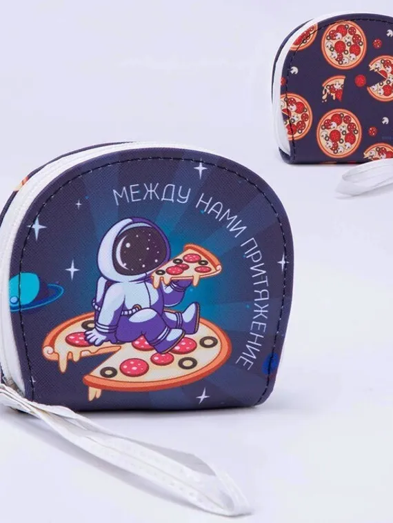 Кошелек молодежный «Между нами притяжение», 12.5х10.5 см