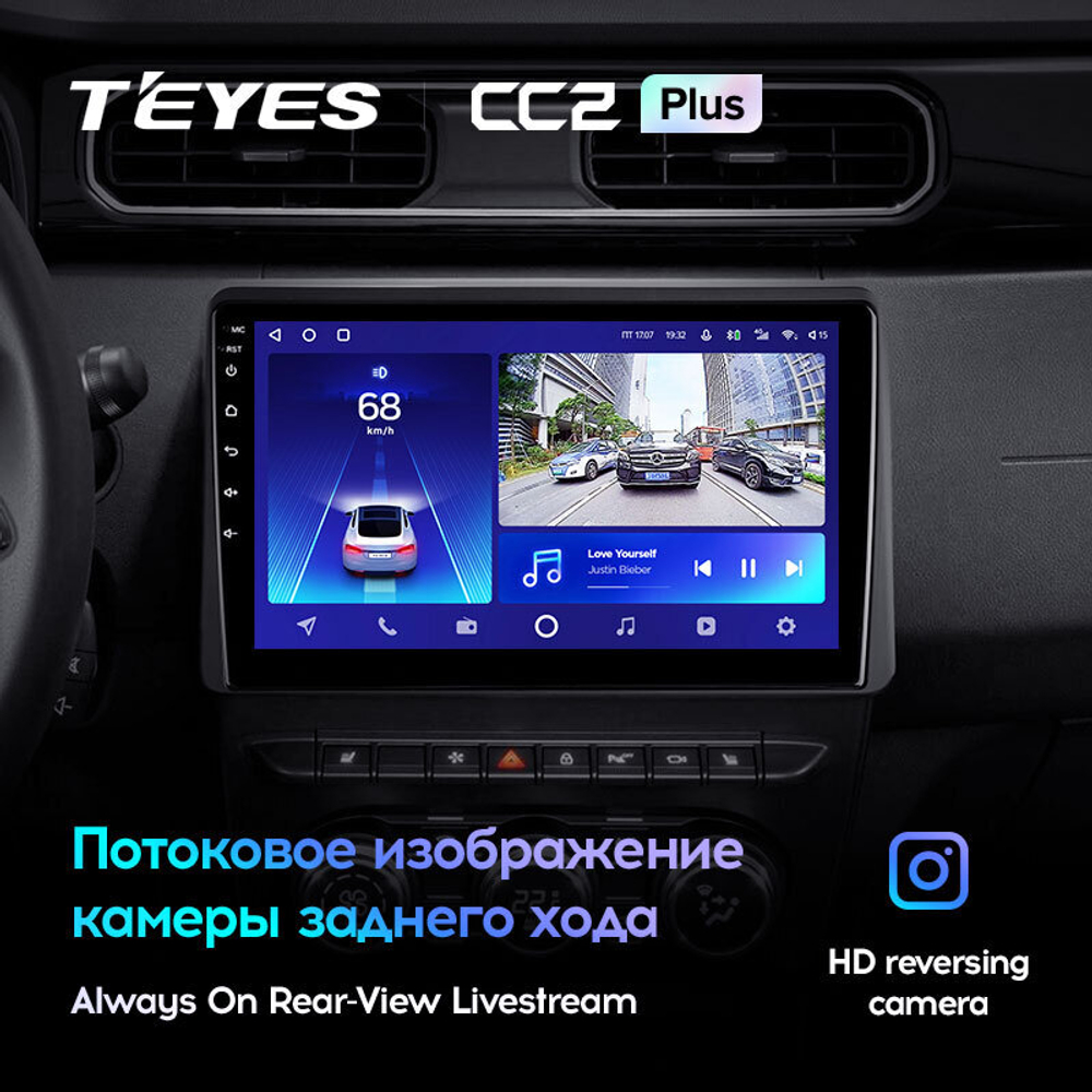 Teyes CC2 Plus 10.2" для Renault Duster 2020-2021